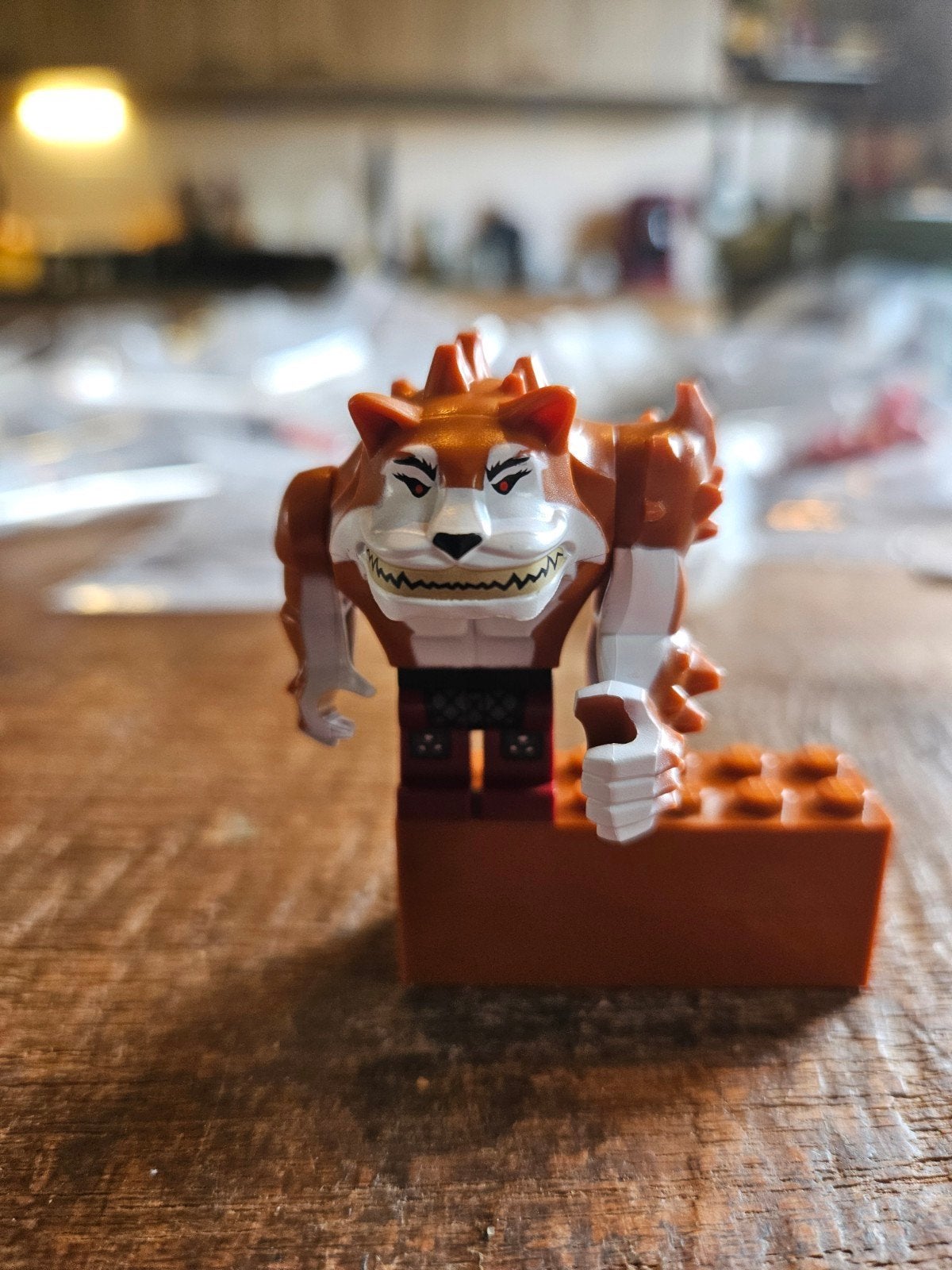 LEGO Teenage Mutant Ninja Turtles Dogpound Minifiguur, Kinderen en Baby's, Speelgoed | Duplo en Lego, Inclusief minifiguren, Gebruikt