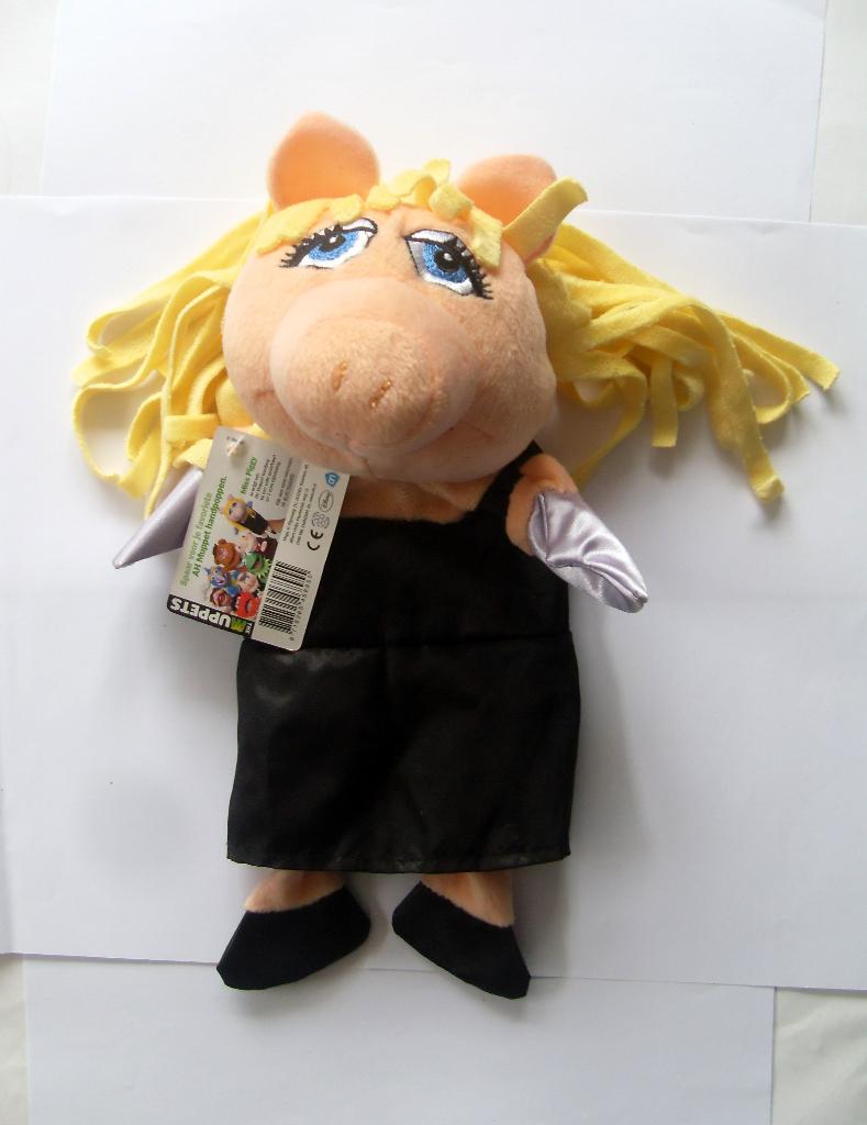 The Muppets Handpop Miss Piggy Muppetshow Poppenkastpop, Disney, Overige karakters, Overige typen, Ophalen of Verzenden