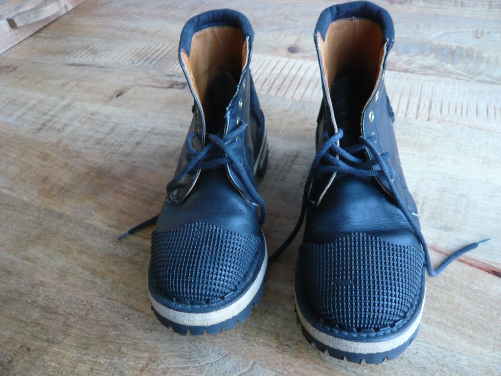 z.g.a.n. Engelse commado boots mt 41, Ophalen of Verzenden, Zo goed als nieuw, Zwart