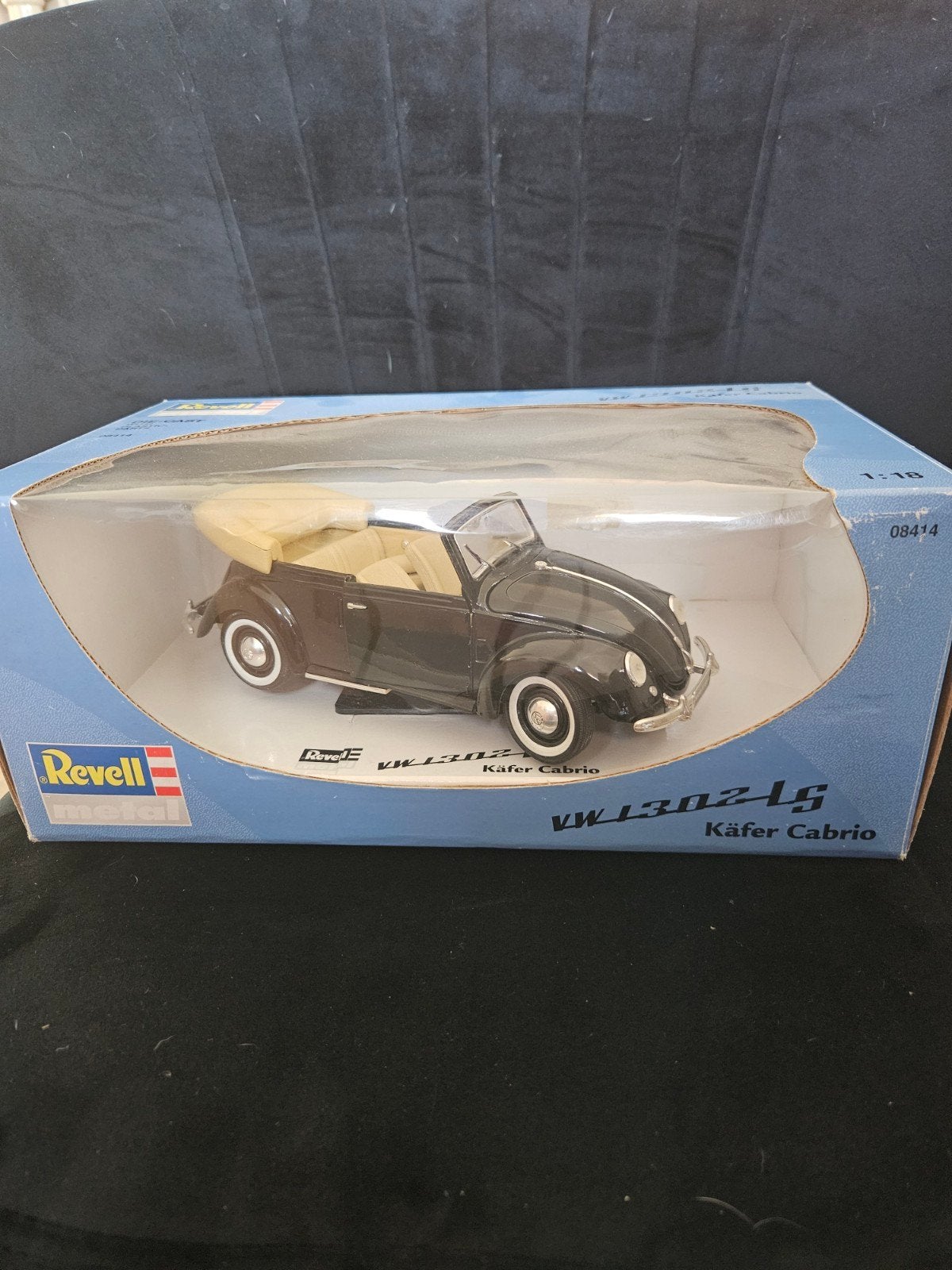 Revell VW 1302 LS Kever Cabriolet Die-Cast Model 1:18, Ophalen of Verzenden, Zo goed als nieuw, Revell