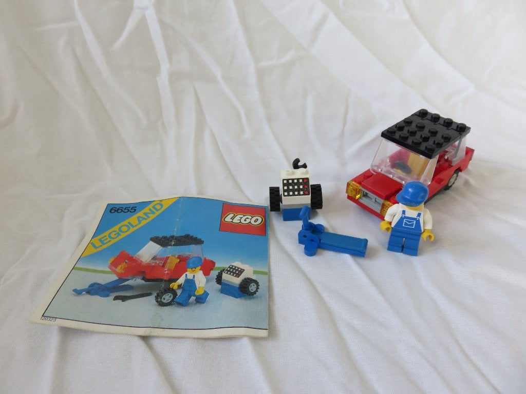 Lego Classic Town, set 6655 Auto & Tire Repair, Compleet, Lego, Ophalen of Verzenden, Complete set