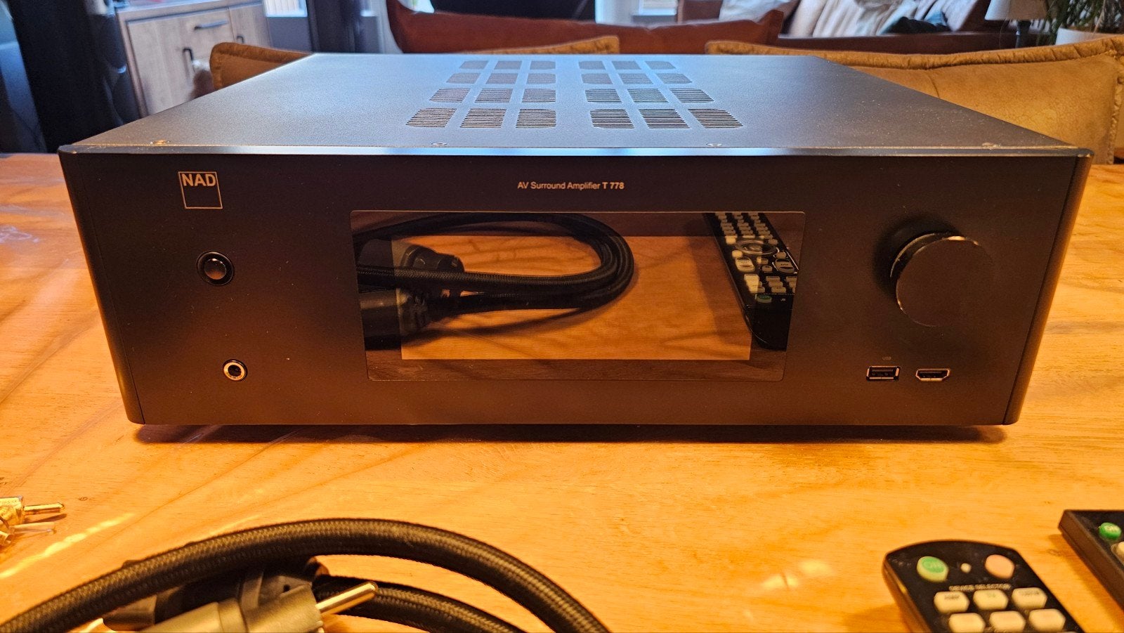 NAD T778 Reciever 7.2, Overige merken, Ophalen of Verzenden, Zo goed als nieuw, 120 watt of meer