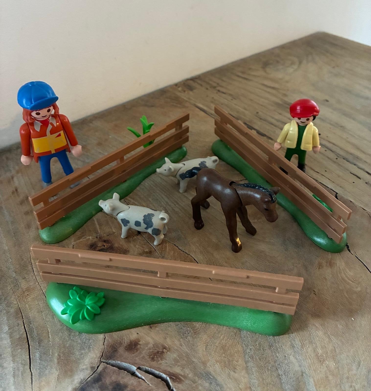 Playmobil boerderij set met dieren en figuren, Losse onderdelen, Ophalen of Verzenden, Zo goed als nieuw, Country
