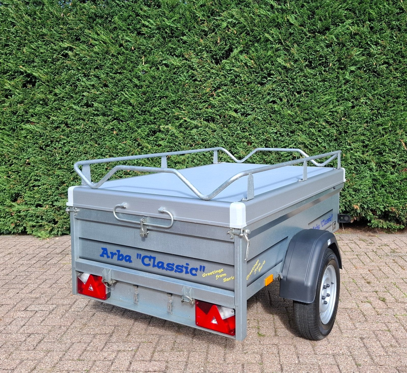 saris bagagewagen super mooi aanhangwagen 180x113x48cm, Ophalen, Gebruikt