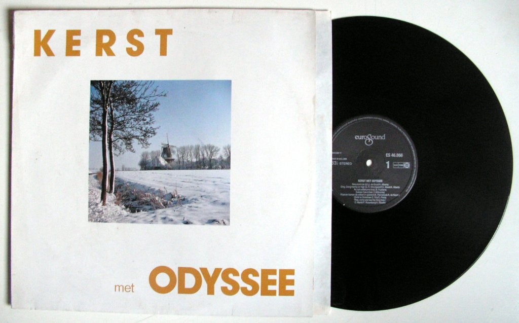 Kerst met ODYSSEE 14 nrs LP 1987 in mooie staat, Cd's en Dvd's, Vinyl | Overige Vinyl, Inclusief binnenhoes, Ophalen of Verzenden