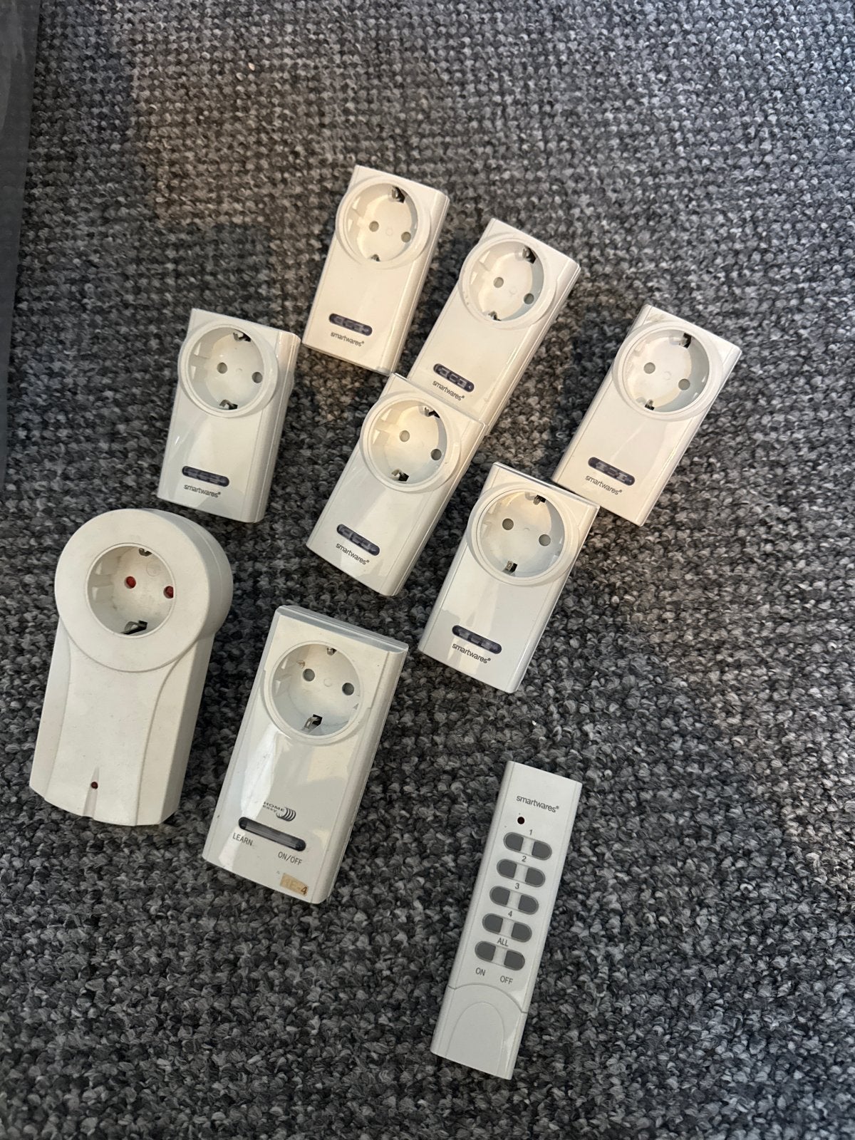 Smartwares SH5-RPS-36A Draadloze Schakelaars met Afstandsbed, Ophalen of Verzenden, Gebruikt, Overige merken, Stekkerdoos
