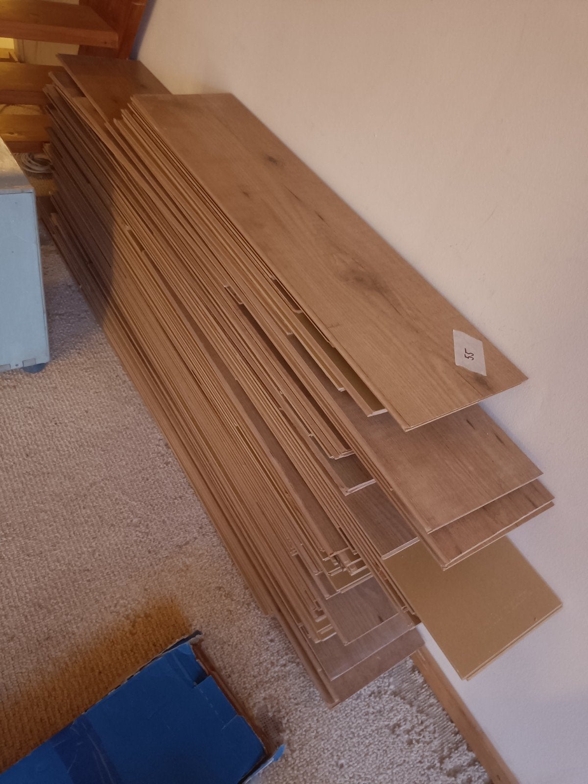 Laminaatvloer, Ophalen, Zo goed als nieuw, 10 m² of meer, 10 tot 30 cm