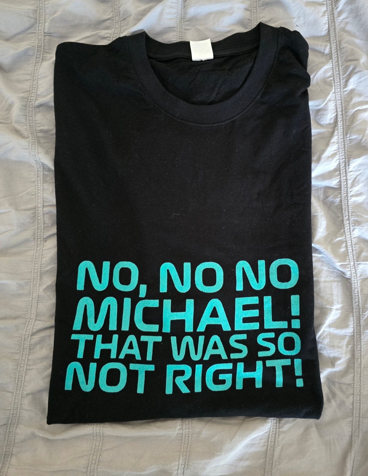 T-shirt Max Verstappen - Toto Wolff 4XL, Ophalen of Verzenden, Nieuw, Overige maten, Blauw