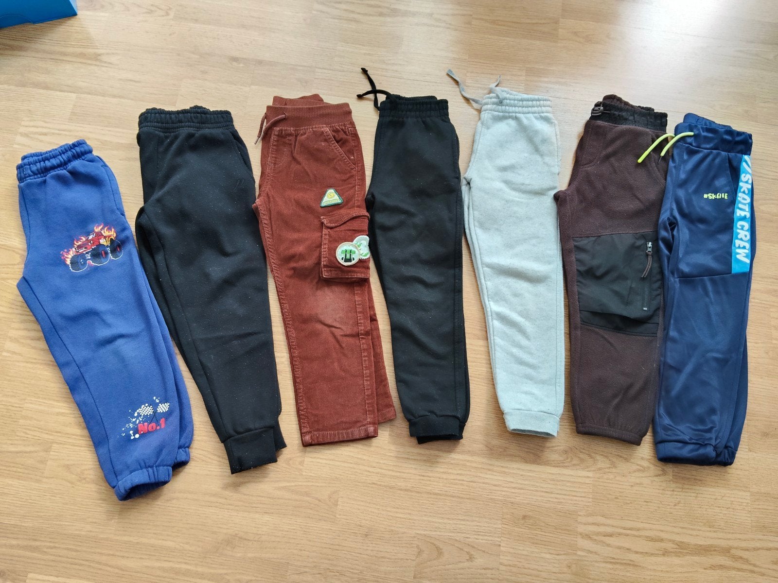 Pakket jongens broeken maat 110/116, Broek, Gebruikt, C&A, Ophalen of Verzenden