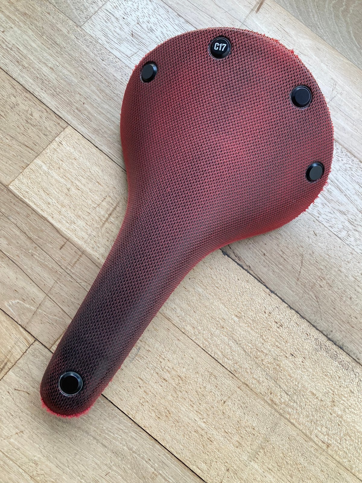 Fietszadel BROOKS C17 Cambium special edition, Ophalen, Gebruikt, Zadel, Rubber