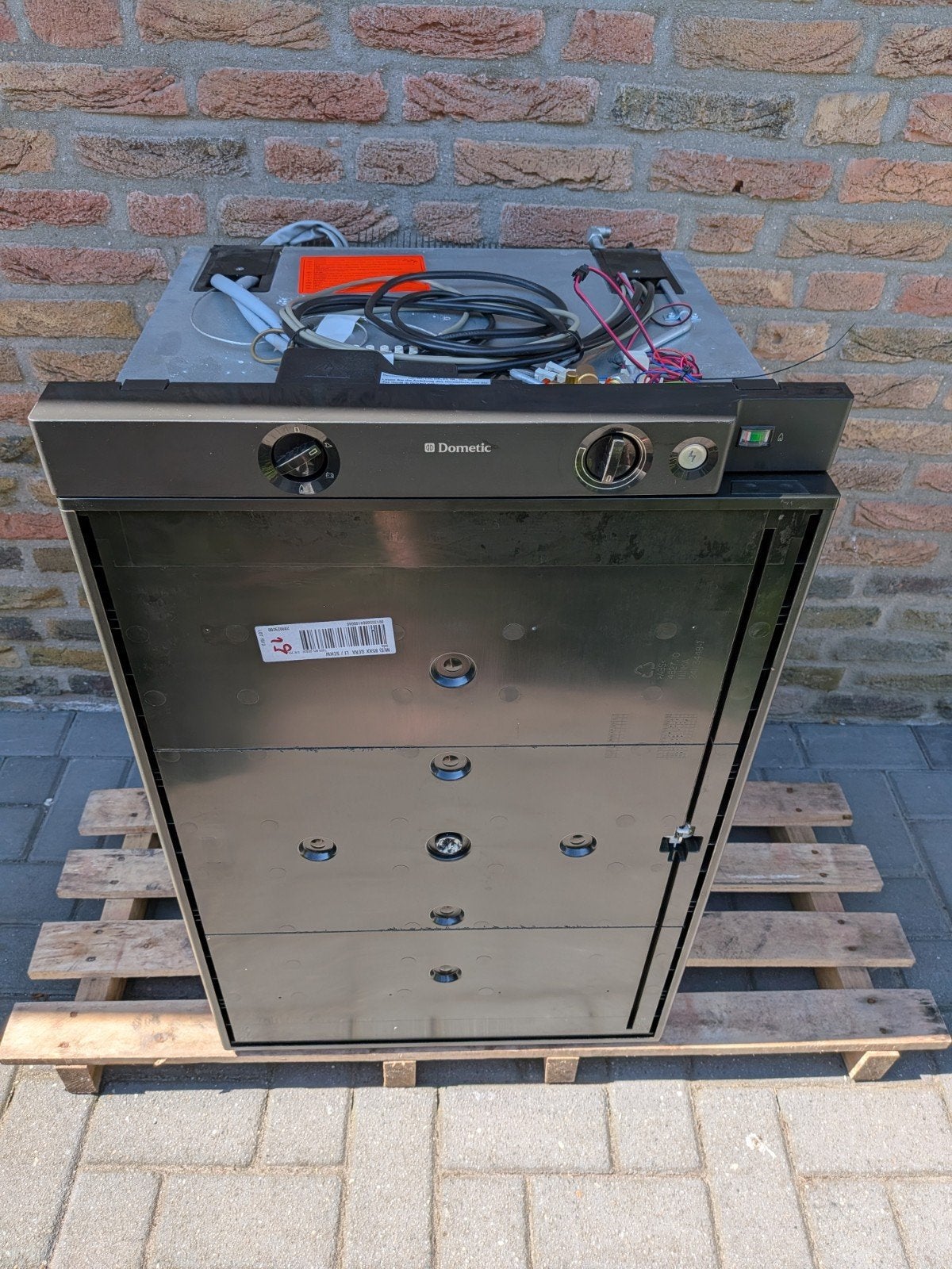 Dometic rms 8550 absorptiekoelkast, Ophalen, Gebruikt