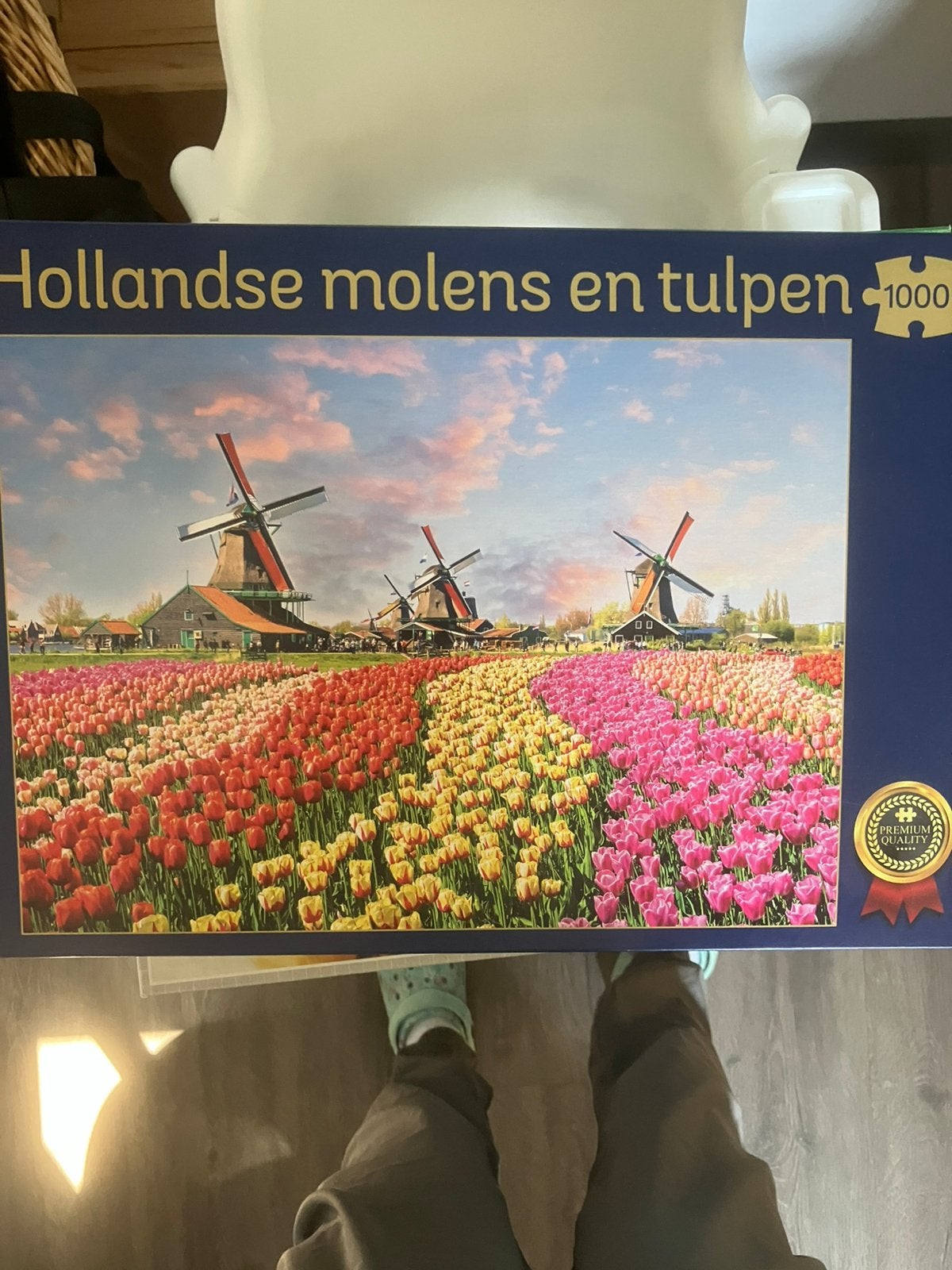 Puzzel molen, Ophalen, 500 t/m 1500 stukjes, Zo goed als nieuw