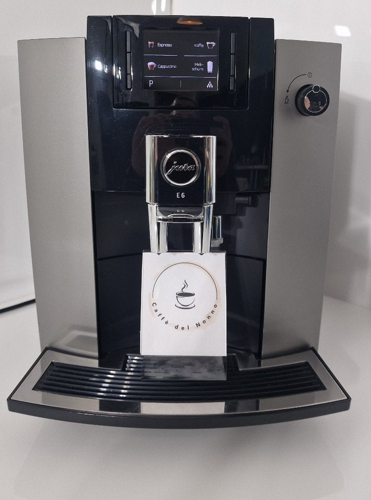 Jura E6 Dark Inox | Refurbished | 6 maanden garantie, Info@jura.nl, Jura, Ophalen of Verzenden, 10 kopjes of meer