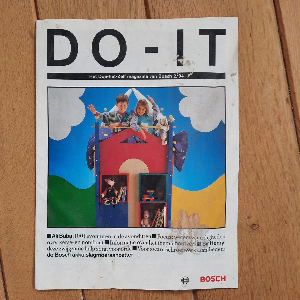 DO - IT  Doe het zelf magazine van Bosch Februari 1994, Ophalen of Verzenden