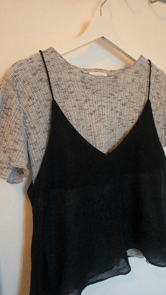 Originele 3.3 Field Trip (ALAND Korea) 2-layer top – Maat M, Kleding | Dames, Maat 38/40 (M), ALAND, Ophalen of Verzenden, Korte mouw