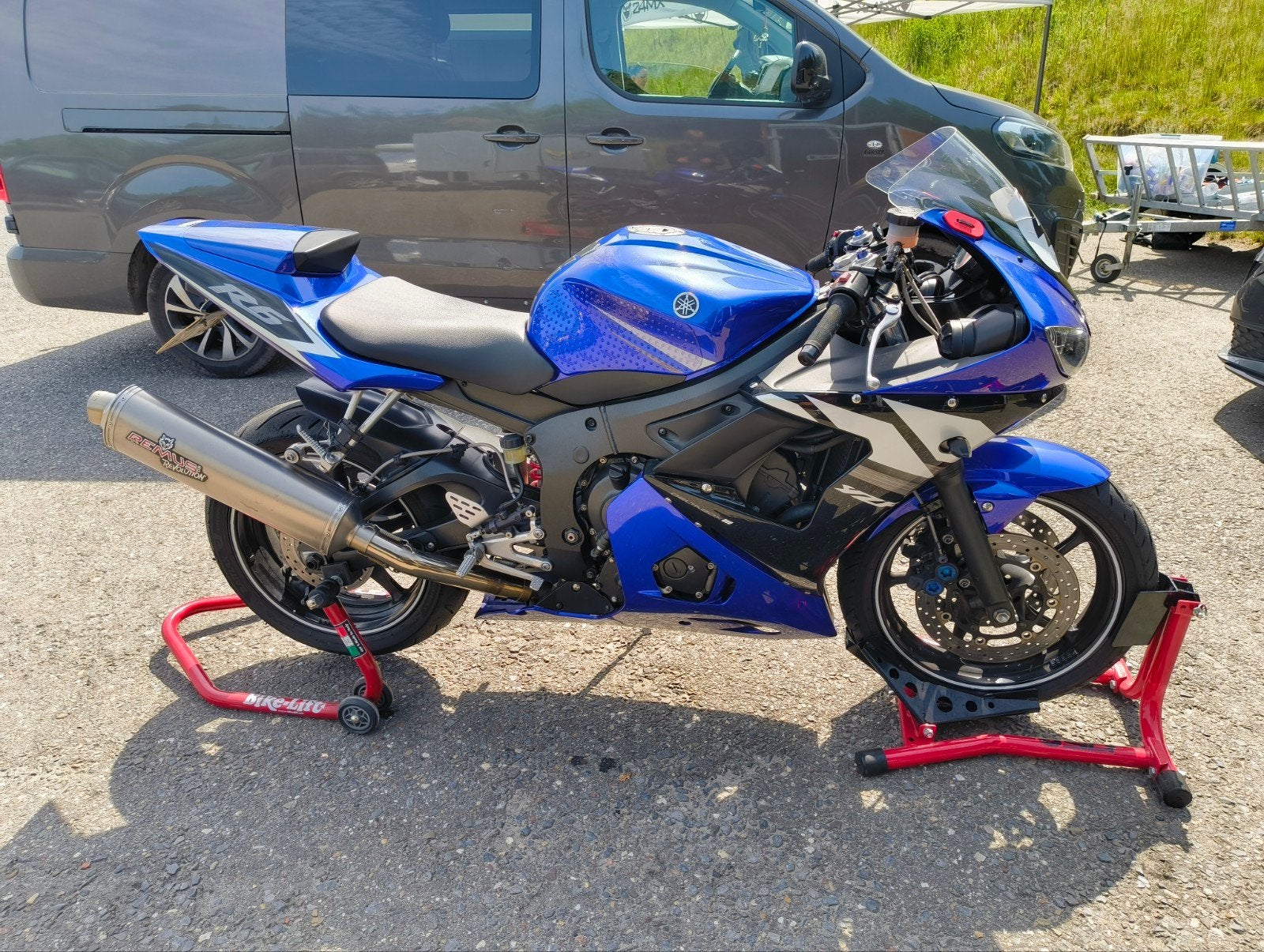 Yamaha YZF-R6 (2003) | Origineel NL | 35.500 km | Uitmuntend, Sportuitlaat, 4 cilinders, Motorrijbewijs A, Gebruikt