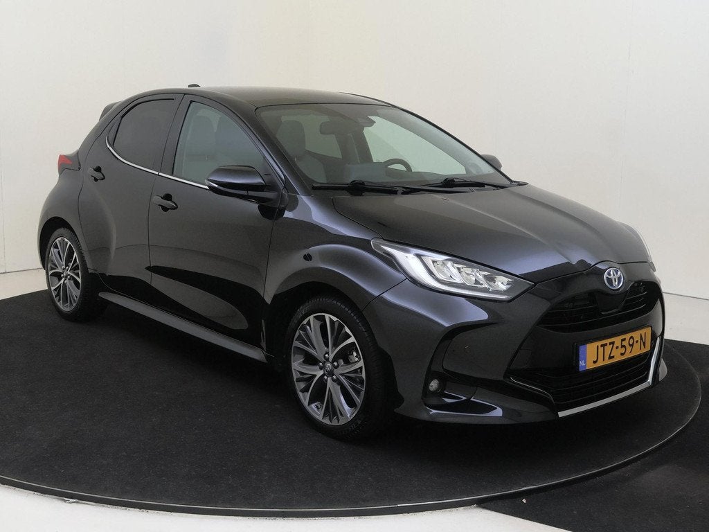 Toyota Yaris 1.5 Hybrid Executive | airco automatisch | Appl, Auto's, Toyota, 450 kg, Euro 6, Zwart, 1490 cc