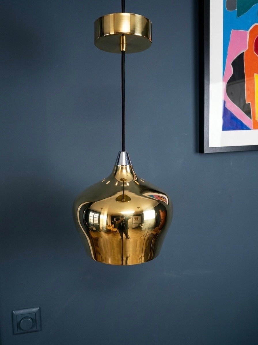 Frandsen Ball Hanglamp Goud, Ophalen of Verzenden, Nieuw, Metaal, E27 (groot)