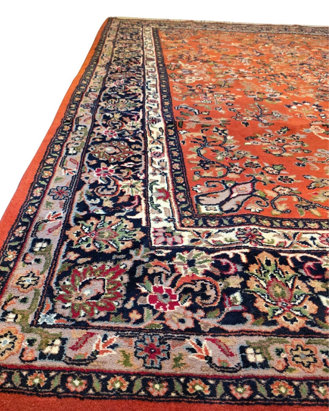 Groot Perzisch tapijt Sarough 350x250 wollen vloerkleed, Huis en Inrichting, Stoffering | Tapijten en Kleden, Gebruikt, 200 cm of meer