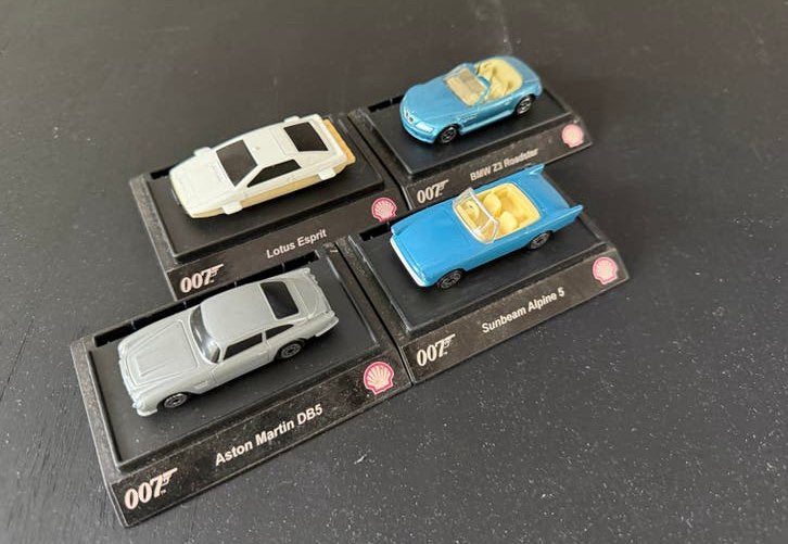 James Bond 007 Shell Collectie Miniatuur Auto's, Verzenden, Zo goed als nieuw, Auto's