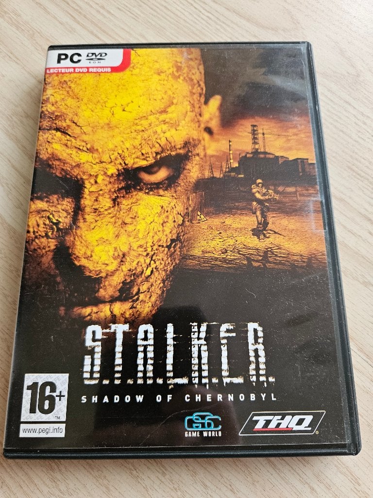 S.T.A.L.K.E.R.: Shadow of Chernobyl (PC DVD-ROM) CIB, Gebruikt, Shooter, 1 speler, Ophalen of Verzenden