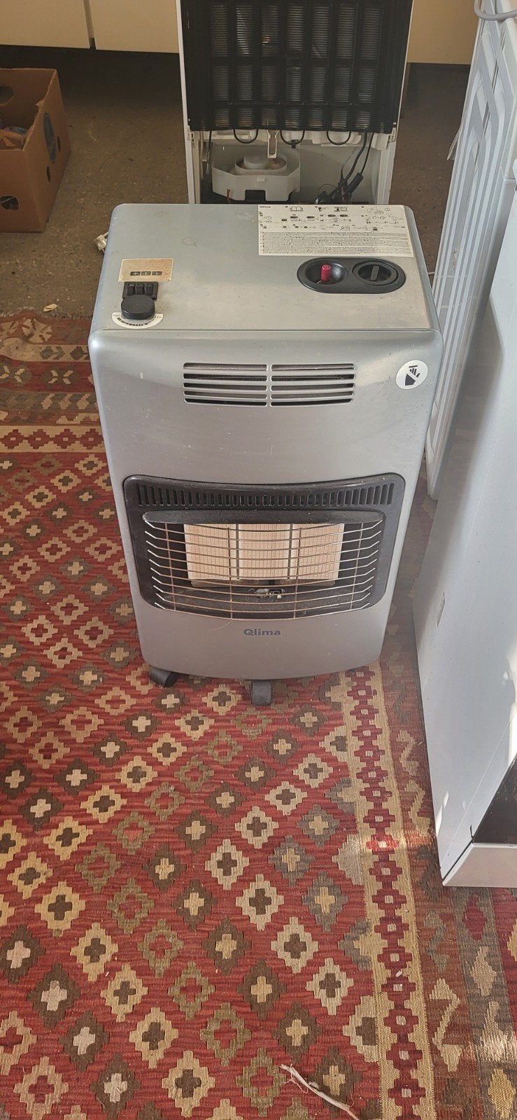 Qlima gaskachel - Draagbare verwarming voor elke ruimte, Gebruikt, Kachel, Minder dan 60 cm, Ophalen of Verzenden