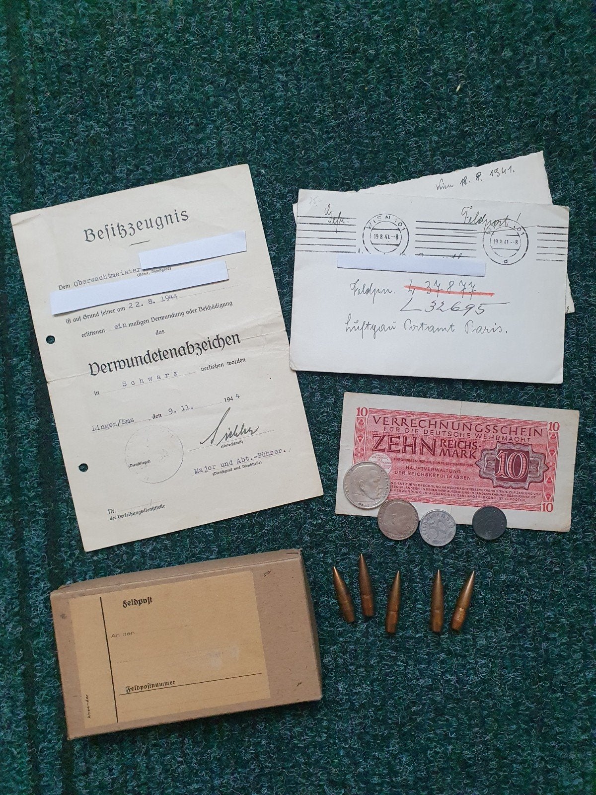 lot documentatie en munten, Verzamelen, Ophalen of Verzenden, Overige soorten, Duitsland, Boek of Tijdschrift