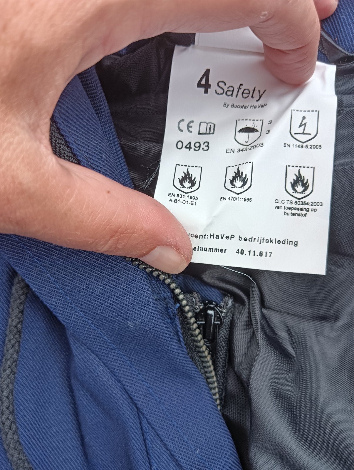 Havep werkjas 4 safety nieuw EL, Ophalen, Nieuw