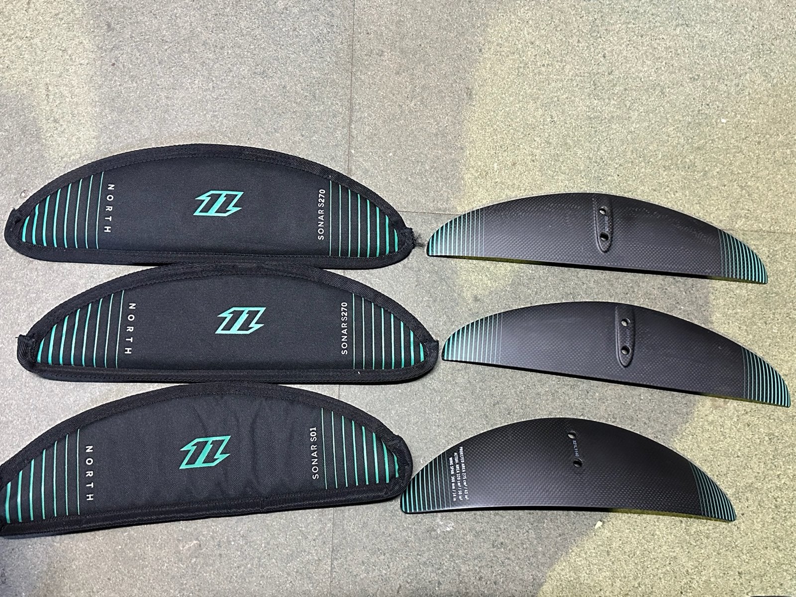 North Sonar S01 & 2x S270 met beschermhoezen, Ophalen of Verzenden, Nieuw