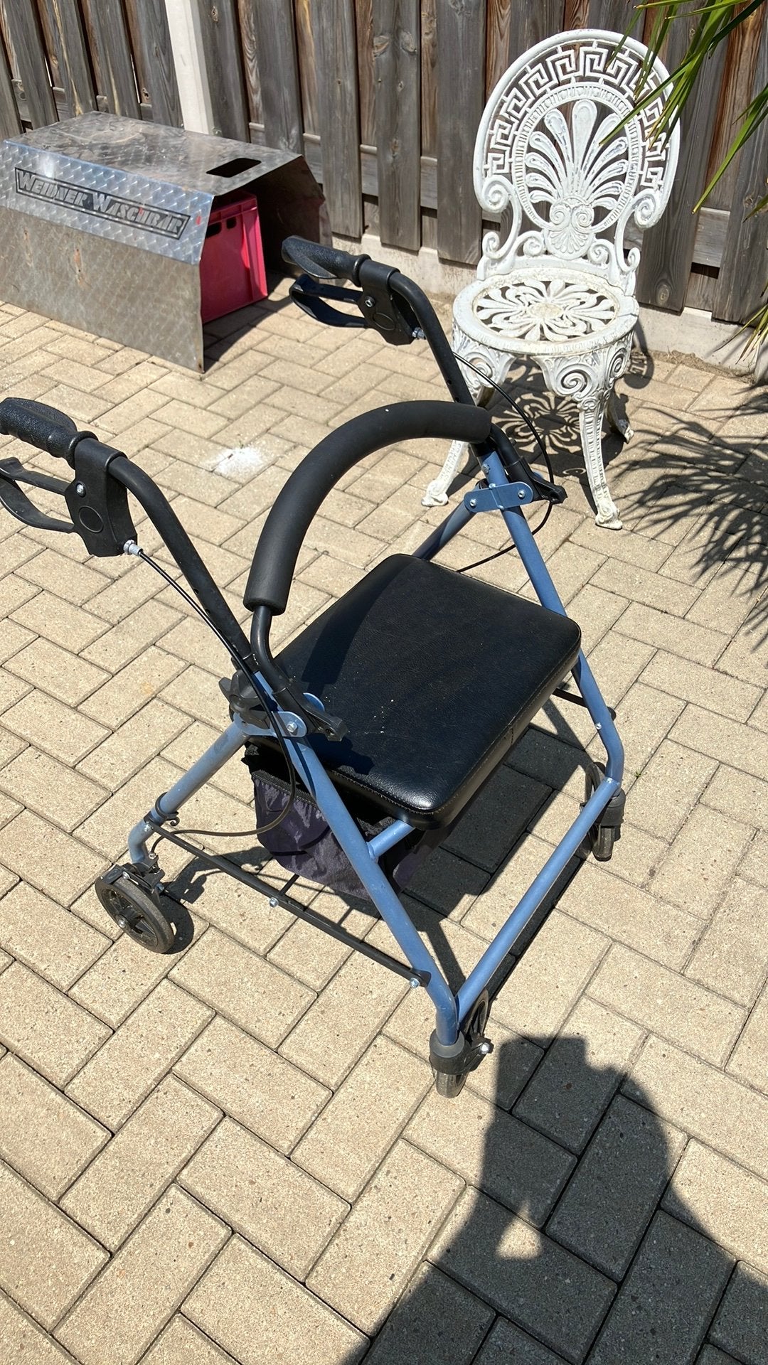 Rollator, Fietsen en Brommers, Ophalen of Verzenden, Zo goed als nieuw, 80 kg of meer