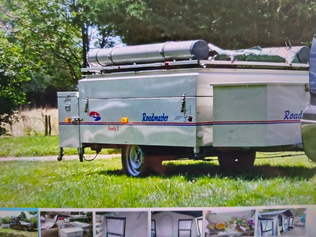 Vouwwagen Roadmaster Family S met bermkeuken, Ophalen of Verzenden