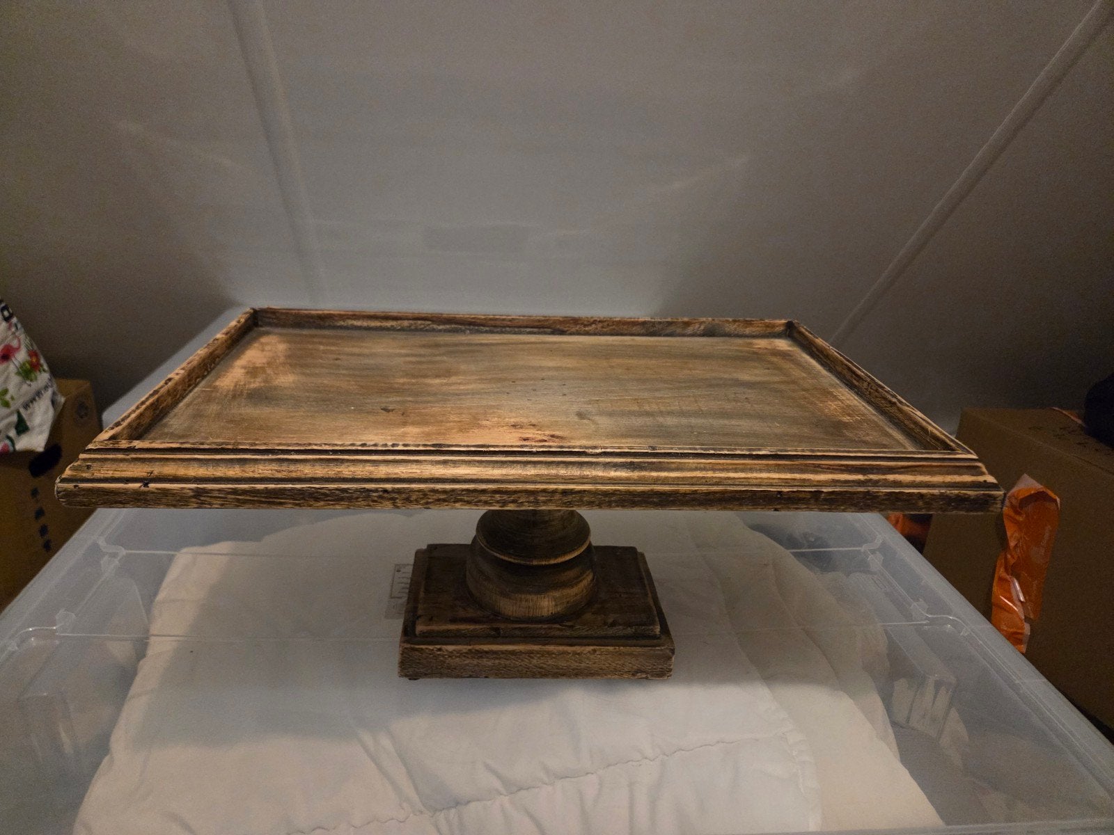 Mooie landelijke etagère, Huis en Inrichting, Ophalen of Verzenden, Gebruikt, Etagère, Hout