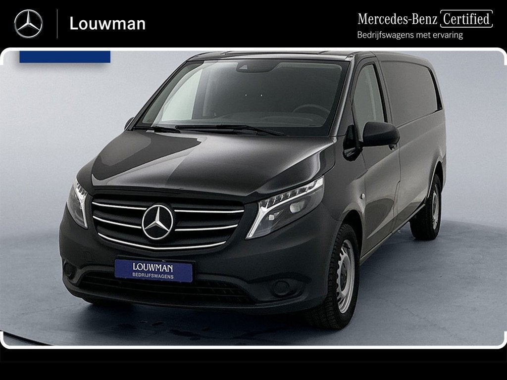 Mercedes-Benz Vito 119 CDI Extra Lang 24 Maanden Certified G, Automaat, Gebruikt, 2000 kg, Zwart