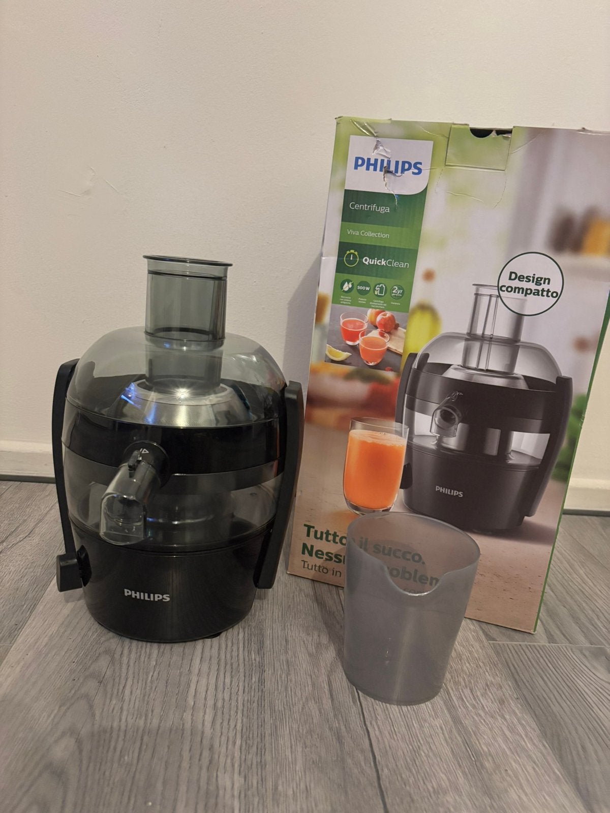 Philips Sapcentrifuge, Witgoed en Apparatuur, Ophalen, Zo goed als nieuw, Sapcentrifuge
