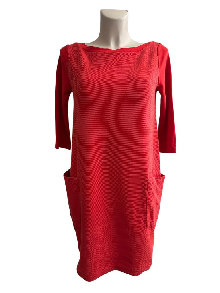 Weekend MaxMara jurk M, Kleding | Dames, Ophalen of Verzenden, Zo goed als nieuw, Rood, Onder de knie