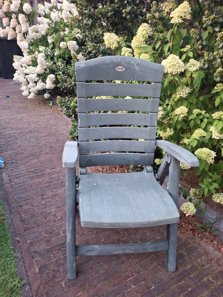 Hartman tuinstoelen, Tuin en Terras, Tuinstoelen, Ophalen, Gebruikt, Kunststof, Verstelbaar