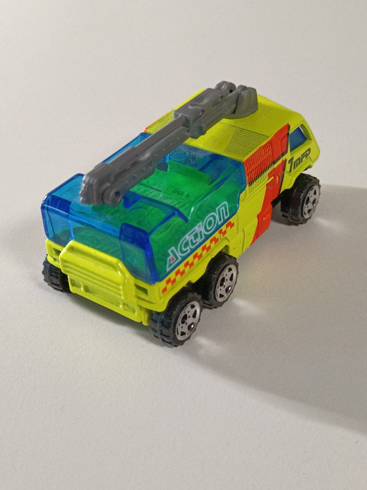 Matchbox Airport fire pumper met kraan, Ophalen of Verzenden, Gebruikt