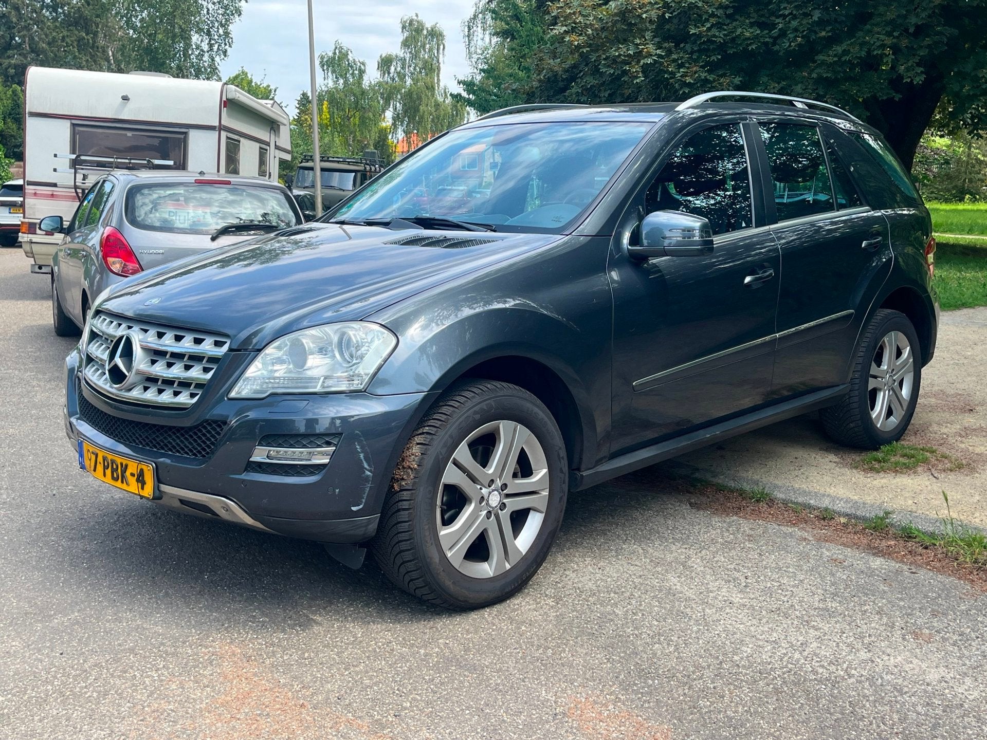 Mercedes-Benz M-klasse 350 CDI Prestige BJ. 2011 EURO-5, Auto's, Automaat, Euro 5, Gebruikt, 255 €/maand
