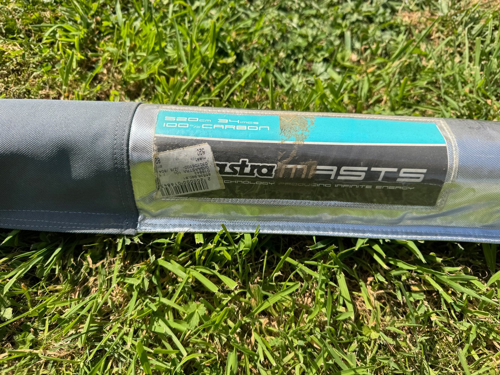 Gaastra 100% Carbon Mast 520cm Windsurfmast, Ophalen, Gebruikt, Gaastra, Mast