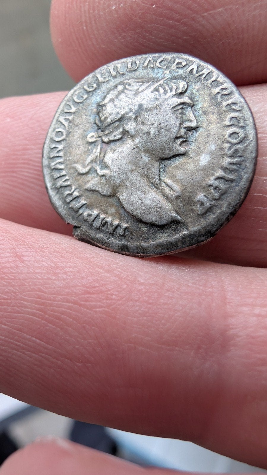 Romeinse Denarius Trajan., Ophalen of Verzenden, Italië