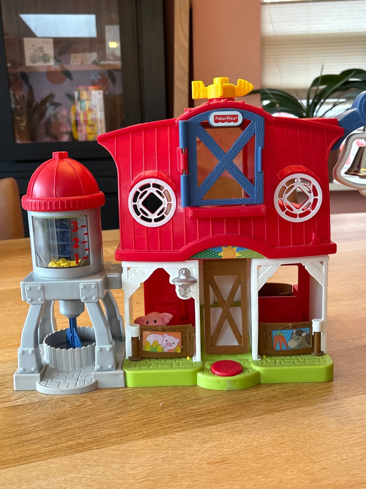 Fisher-Price Little People Boerderij met Dieren, Ophalen, Zo goed als nieuw, Speelset