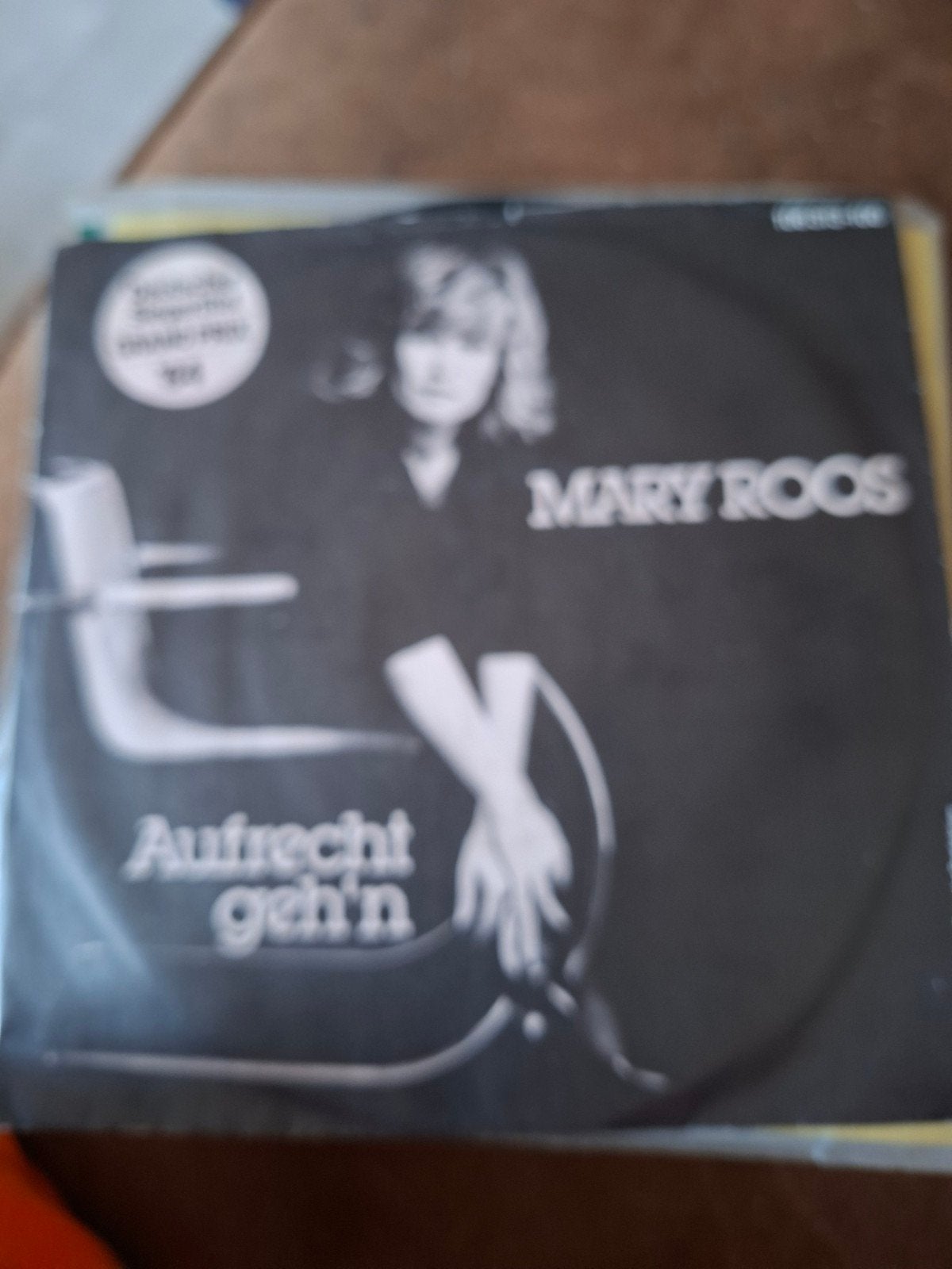 mary roos  aufrecht geh.n, Cd's en Dvd's, Vinyl | Nederlandstalig, Ophalen of Verzenden, Zo goed als nieuw, Overige formaten, Levenslied of Smartlap