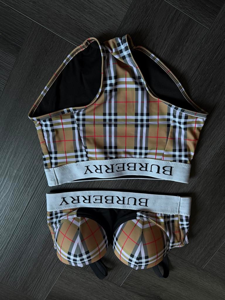 Burberry bikini (2-delig), Kleding | Dames, Badmode en Zwemkleding, Verzenden, Nieuw, Beige, Bikini