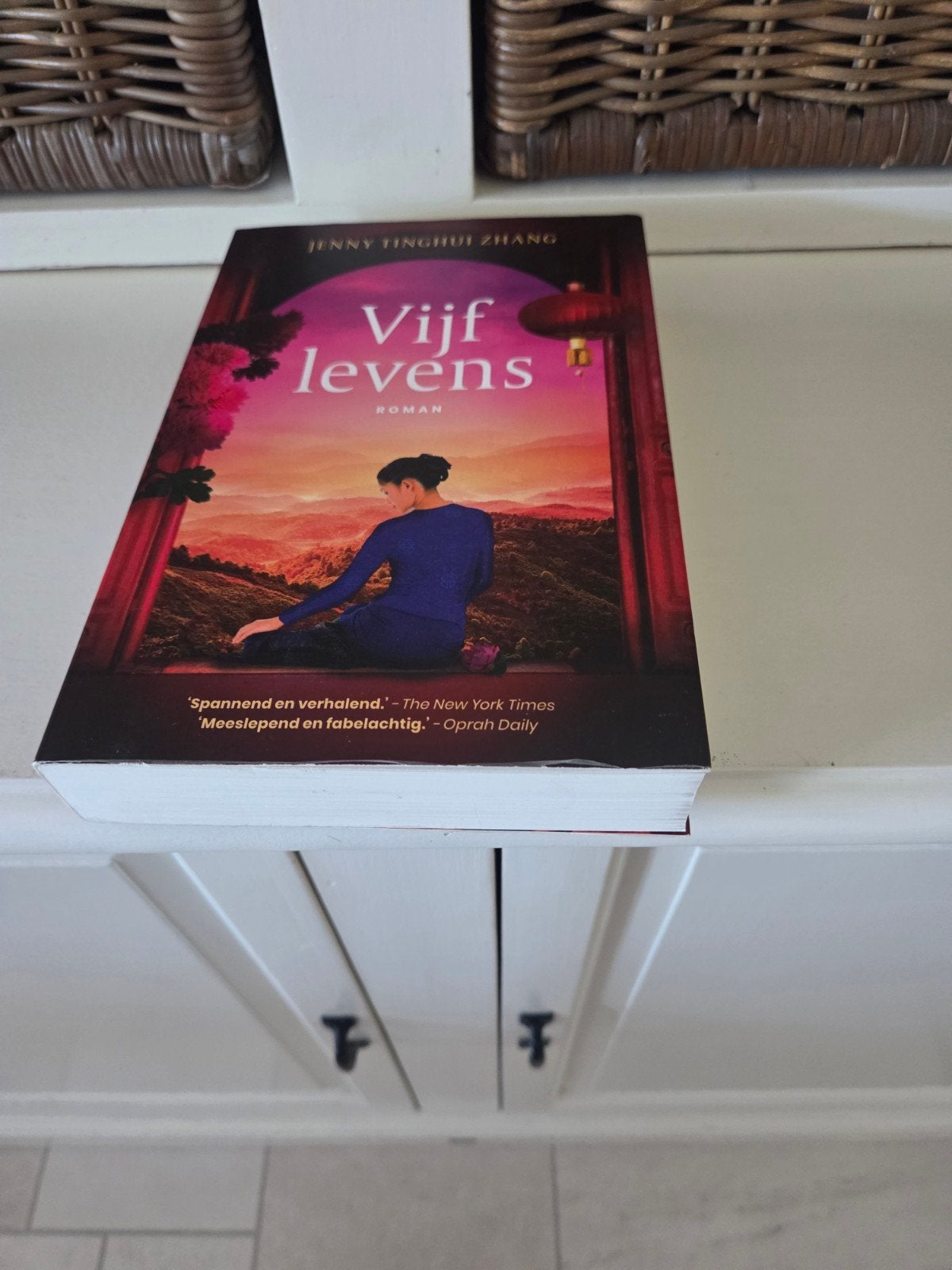 Jenny Tinghui Zhang - Vijf levens, Boeken, Gelezen, Jenny Tinghui Zhang, Ophalen of Verzenden, Amerika