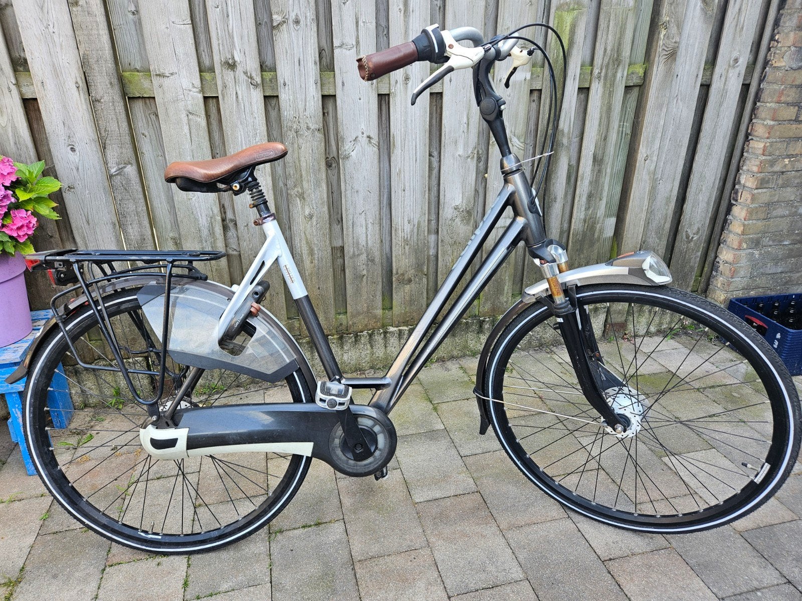 Gazelle Eclipse limited edition damesfiets, Ophalen, Versnellingen, Gazelle, Trommelrem
