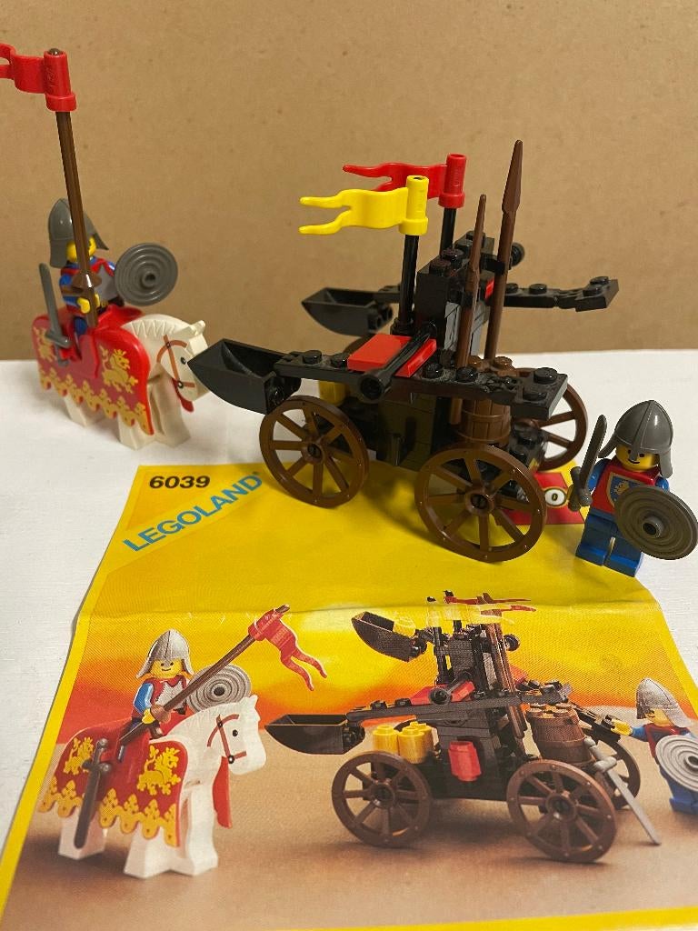 LEGO - 6039 – Twin Arm Launcher, Gebruikt, Lego, Ophalen of Verzenden, Castle