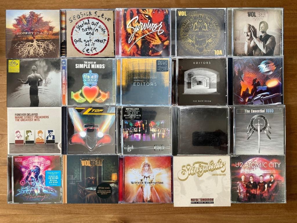 Div.cd's 100x: Survivor,BruceS, Scorpions,R.Plant,AIC,Stones, Verzenden, Zo goed als nieuw, Poprock