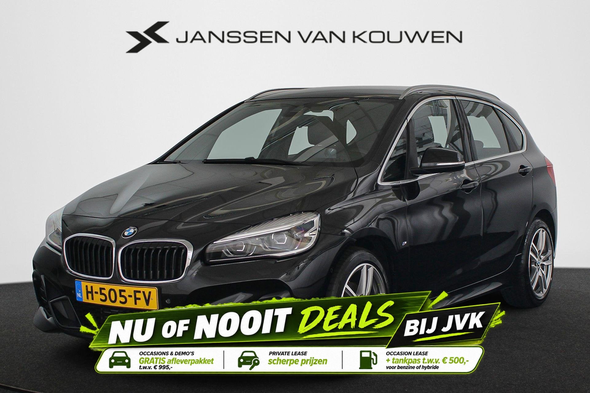 BMW 2-serie Active Tourer 218i High Executive Edition M Spor, Gebruikt, Zwart, Bedrijf, 19 km/l