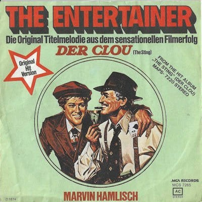 MARVIN HAMLISCH 1974  ORIGINELE KNALLER THE STING !! H1177, Cd's en Dvd's, Vinyl Singles, Gebruikt, 7 inch, Single, Ophalen of Verzenden