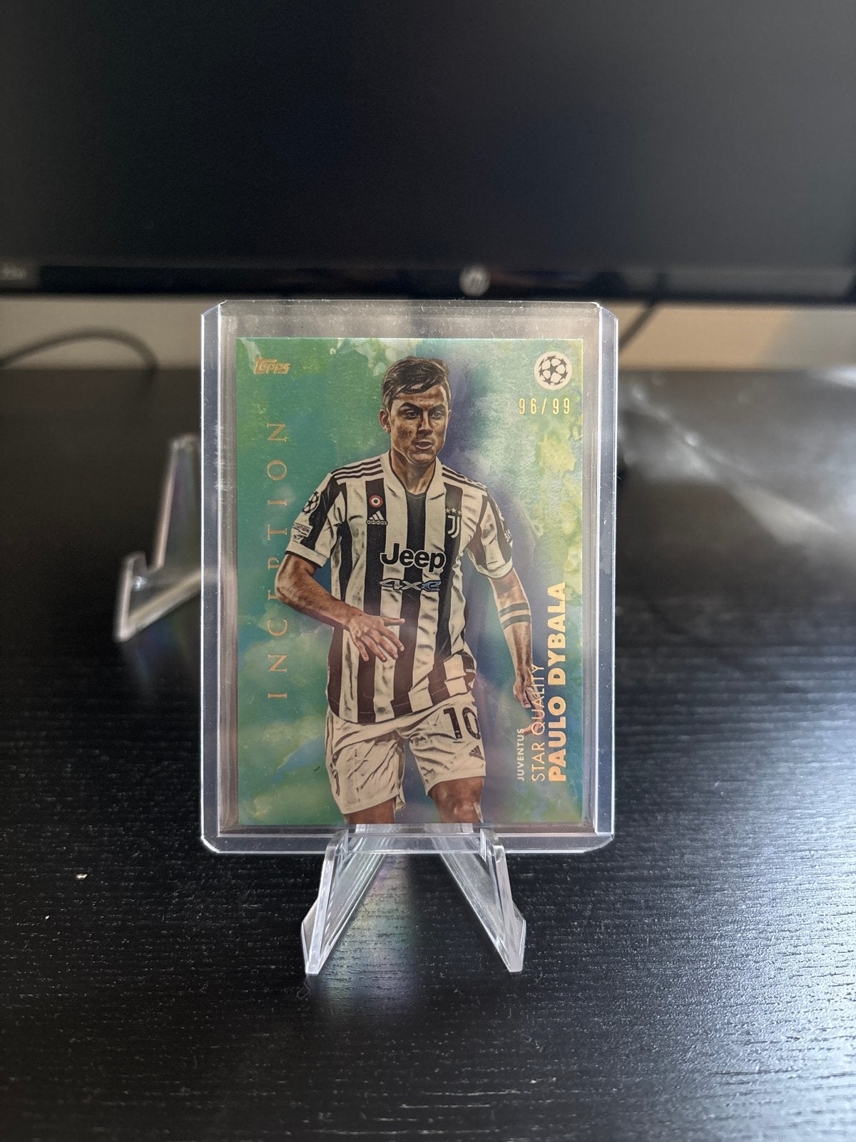 Paulo Dybala /99Topps Inception Star Quality Kaart Juventus, Ophalen of Verzenden, Zo goed als nieuw, Buitenlandse clubs, Spelerskaart